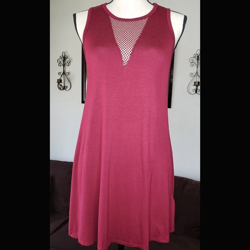 NWT Forever 21 Burgundy Dress